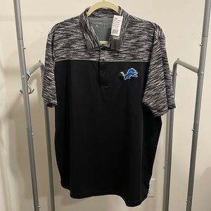 NWT- Mens Detroit Lions Polo